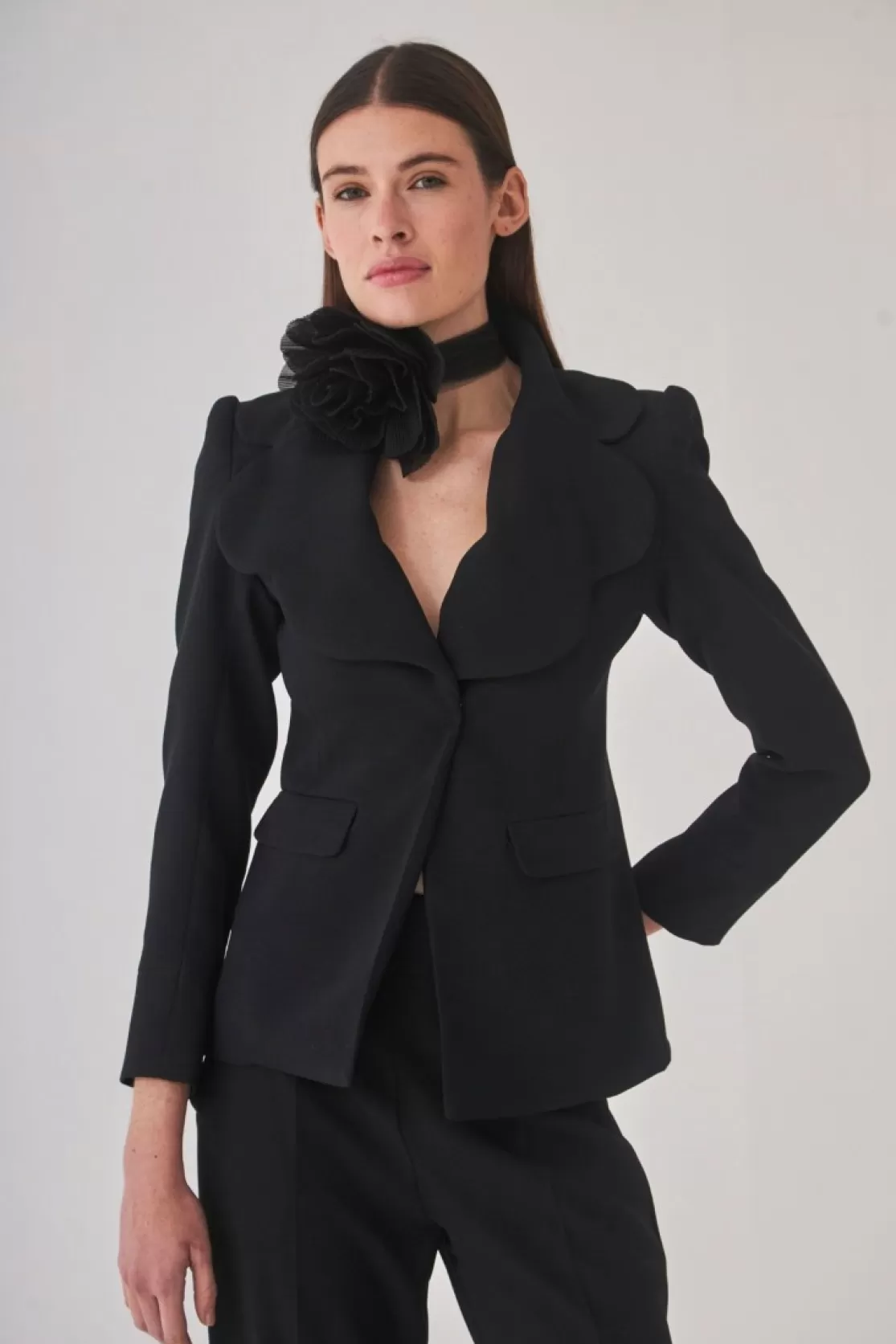 CHAQUETA SASTRE NEGRO*Coosy Sale