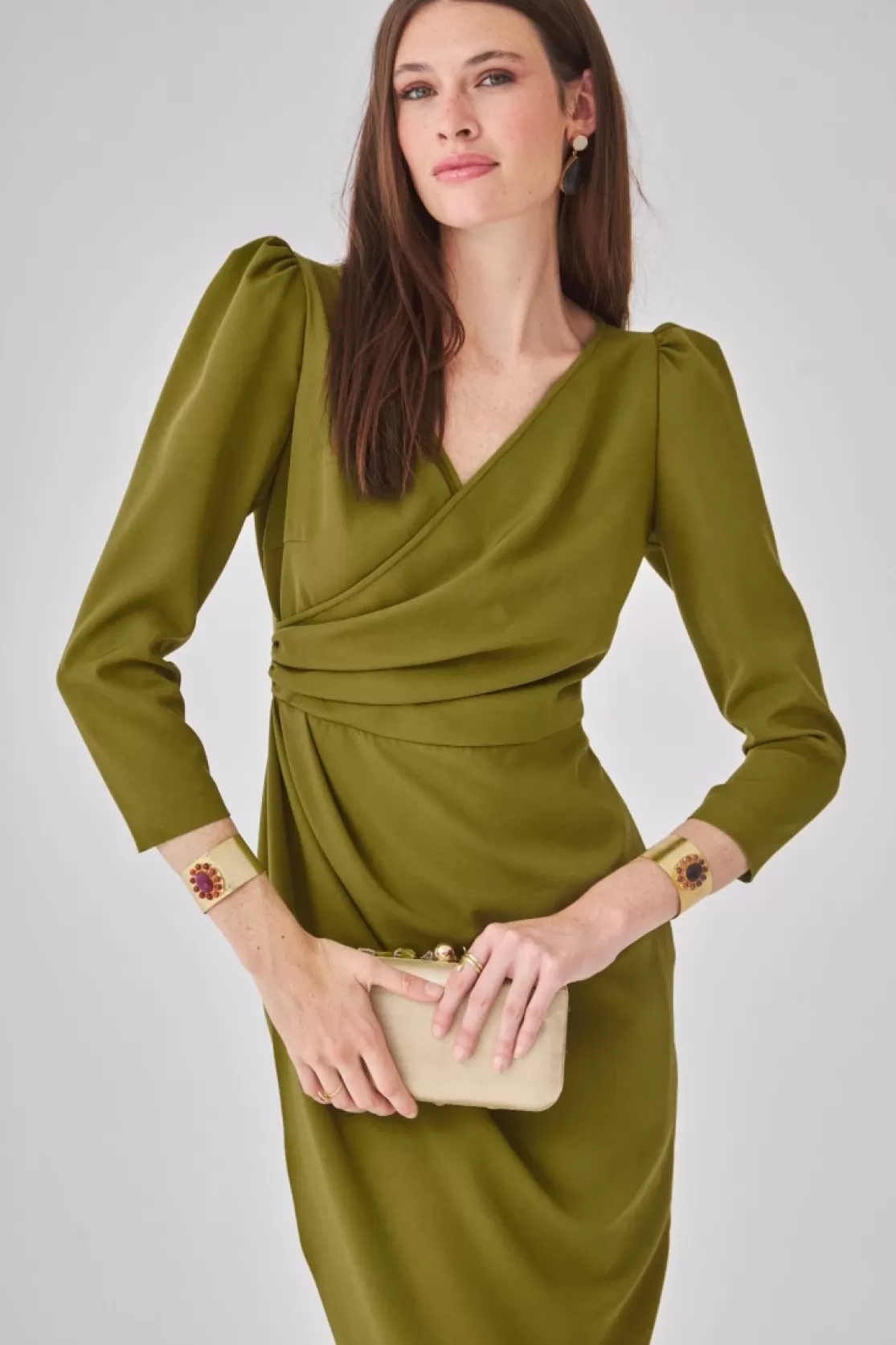 Vestido Alma Verde Oliva | *Coosy Online