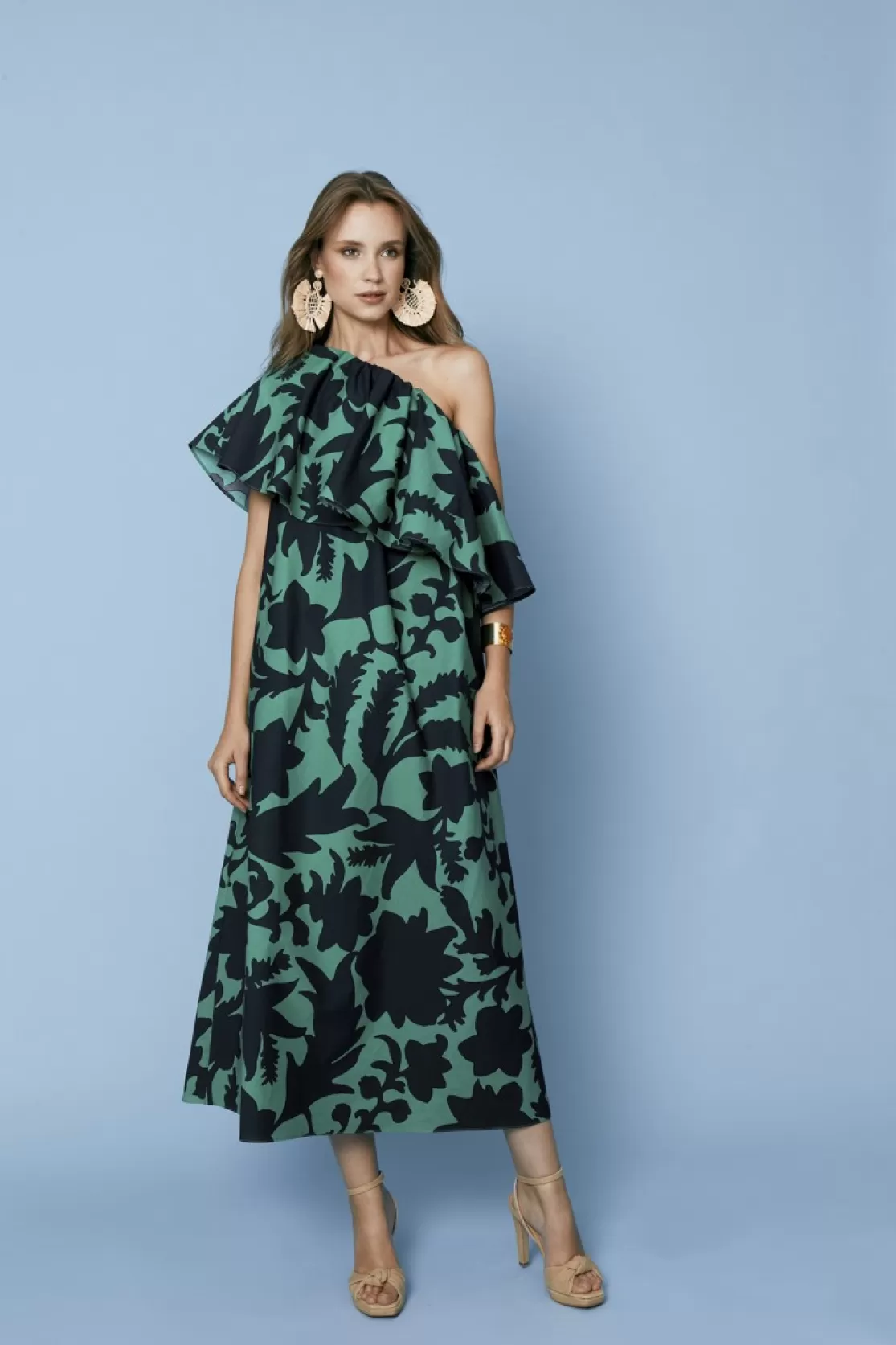 VESTIDO RAMONAEST. VERDE*Coosy Hot